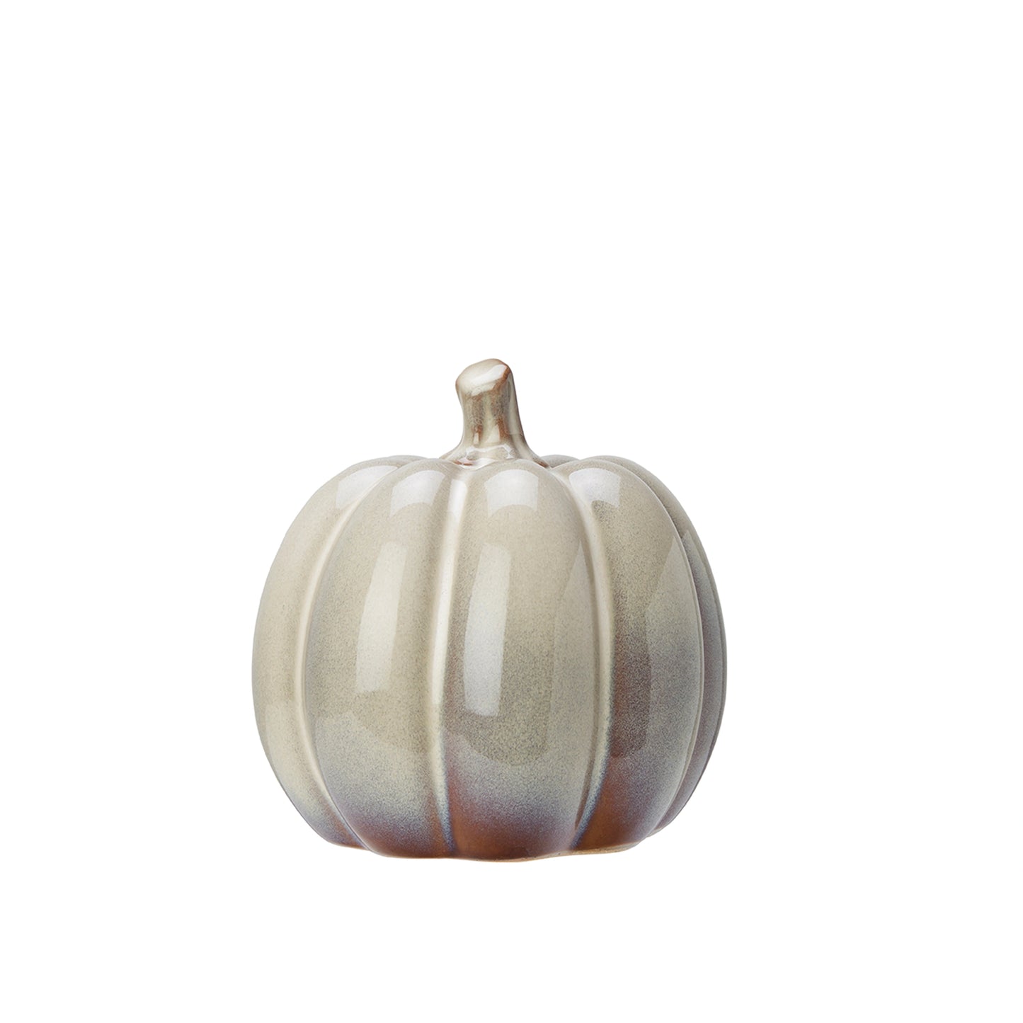 Beige Ceramic Pumpkins