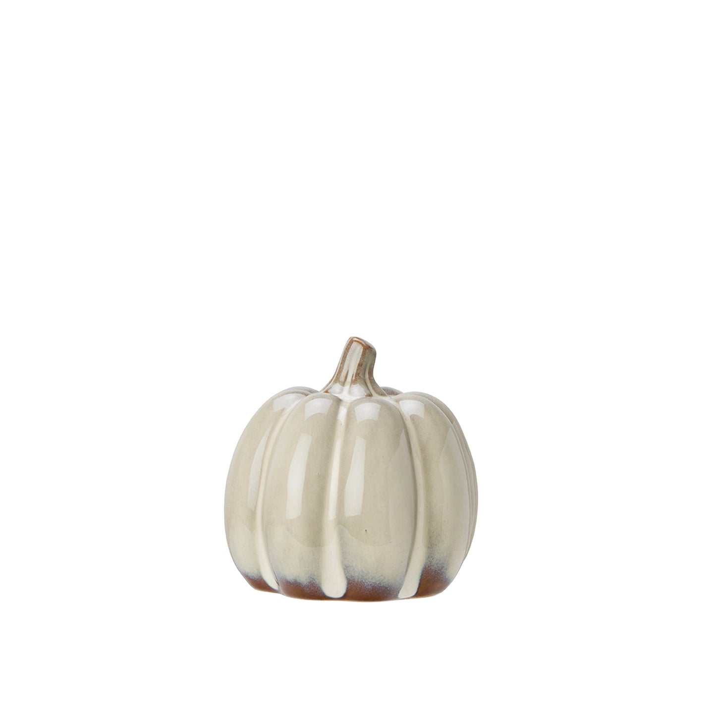 Beige Ceramic Pumpkins