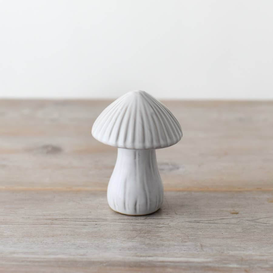 Reactive Glaze Mushroom Ornament