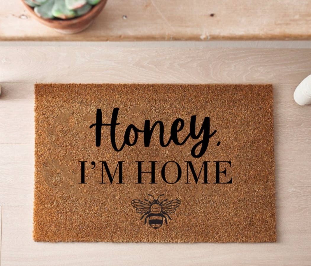 Honey I'm Home - Doormat, 60cm