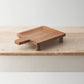 Wooden Tray W/Feet, 30cm