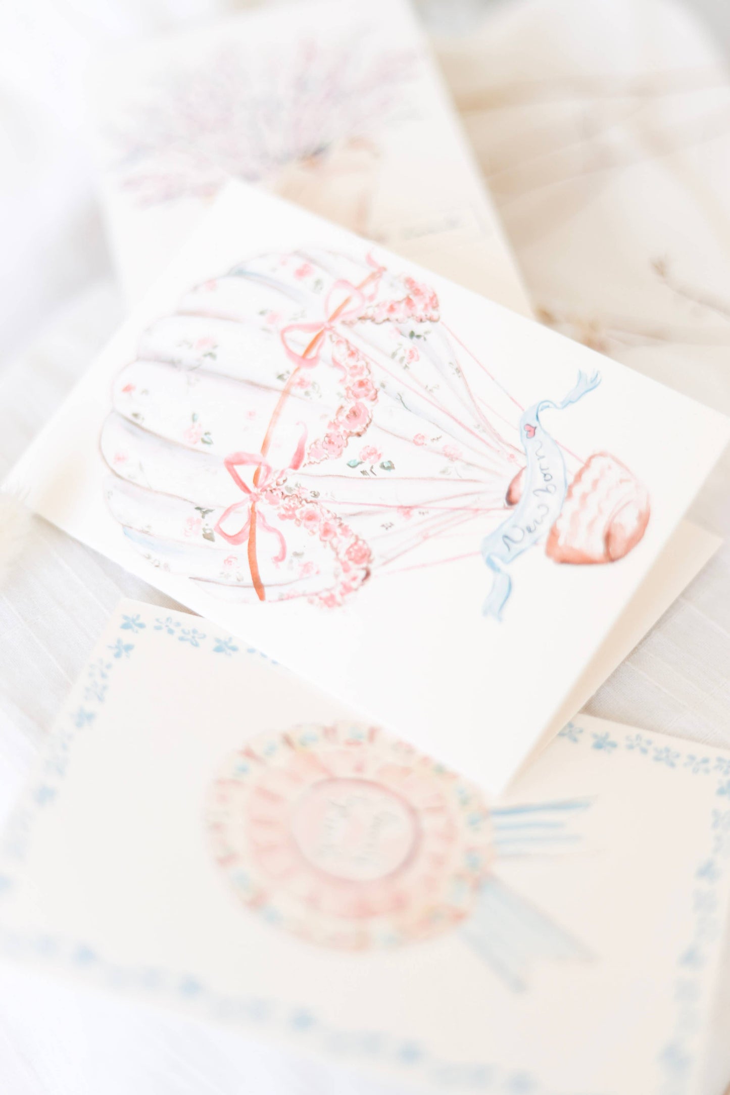 Newborn arrival - baby card