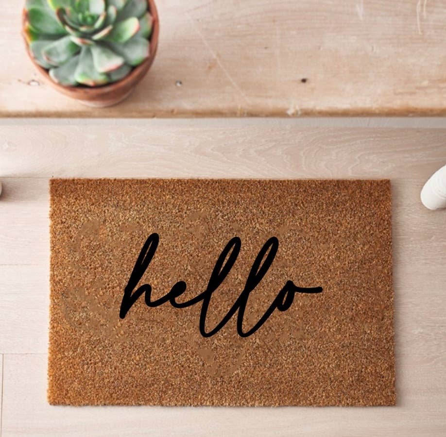 Hello Door Mat, 60cm