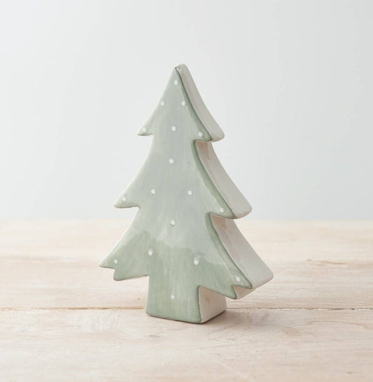 Polka Dot Christmas Tree Ornament