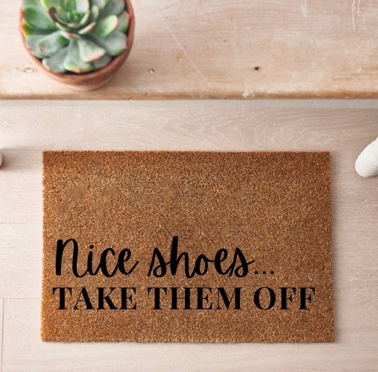 Nice Shoes Doormat, 60cm