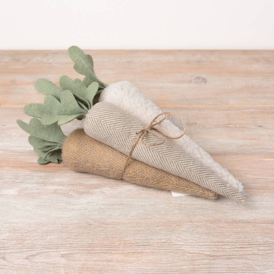 Fabric Carrot Bundle