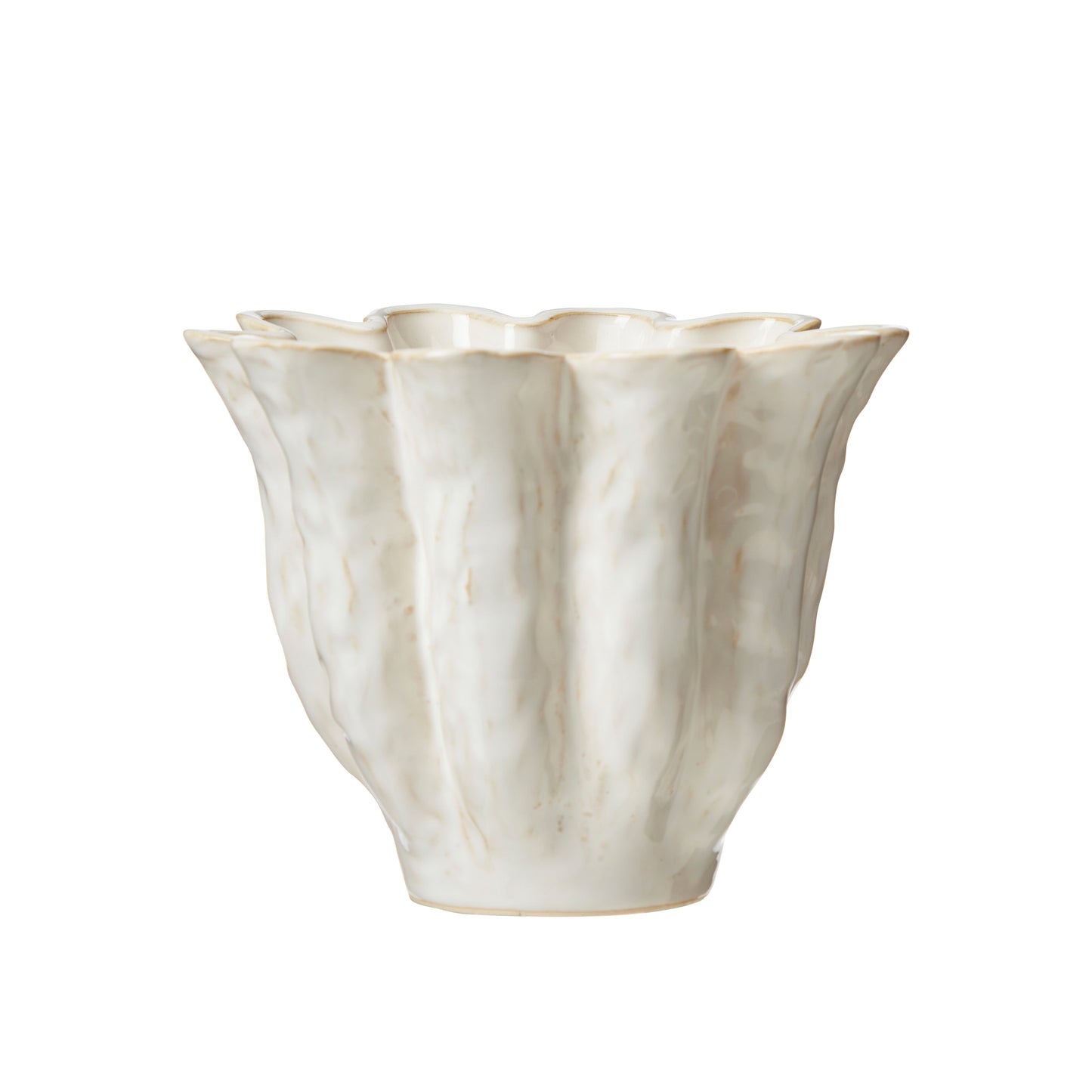 Off White Flora Vase