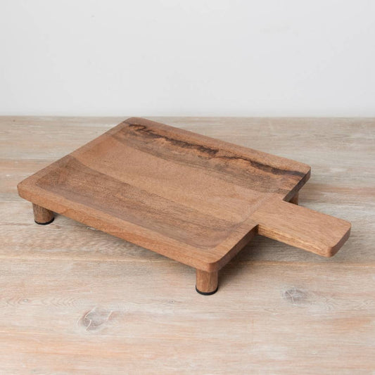 Wooden Board W/Feet, 40cm