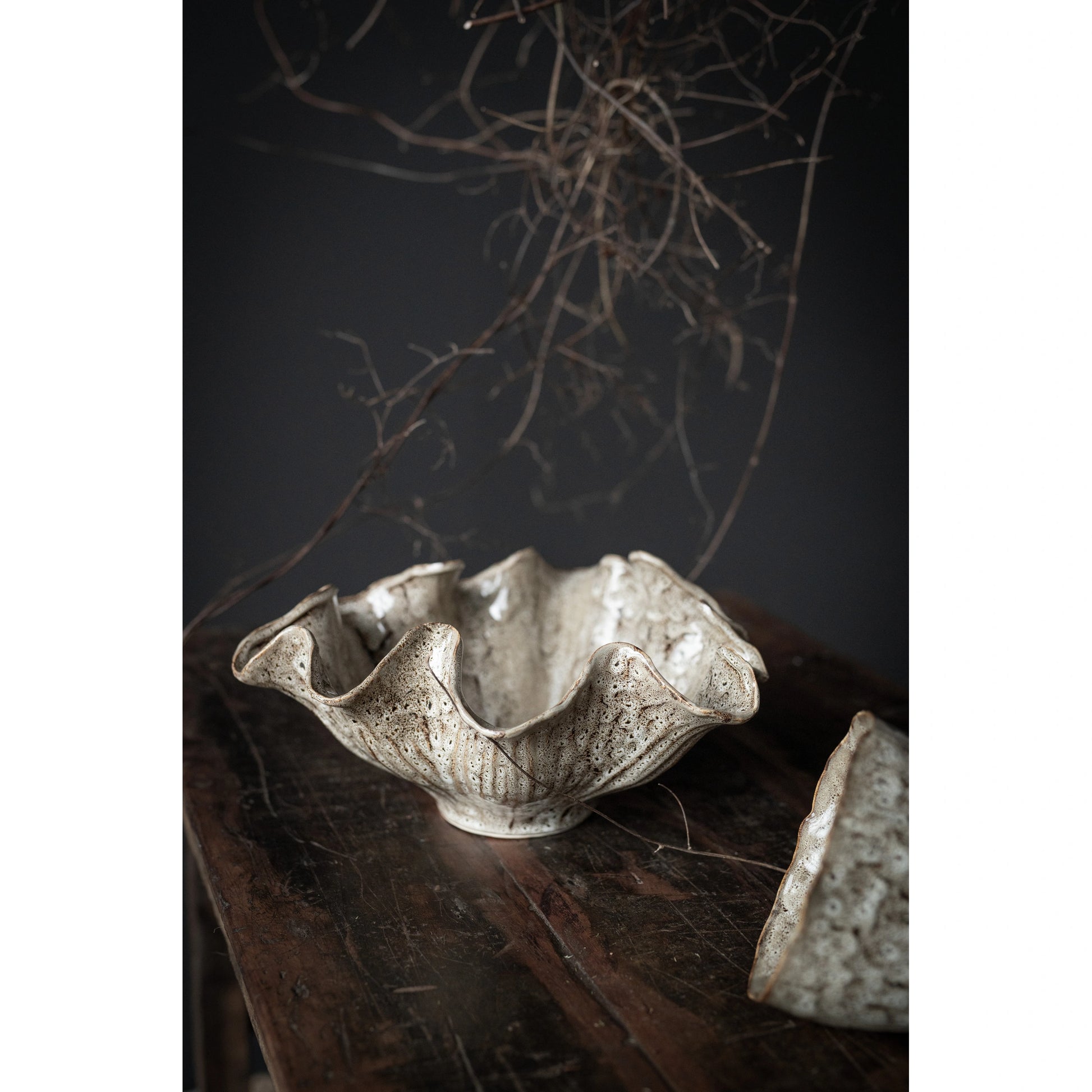 Brown Wave Decorative Bowl