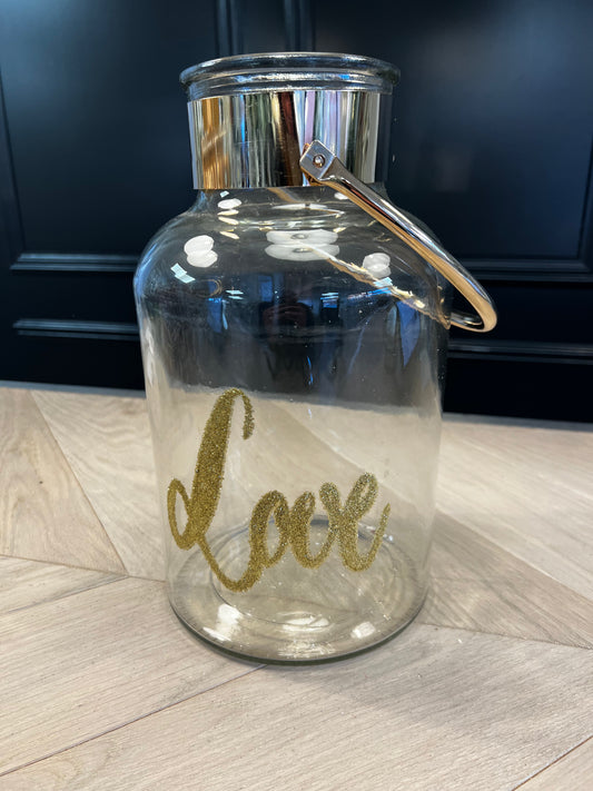 Love lantern jar