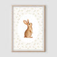 Autumn Sitting Bunny Print