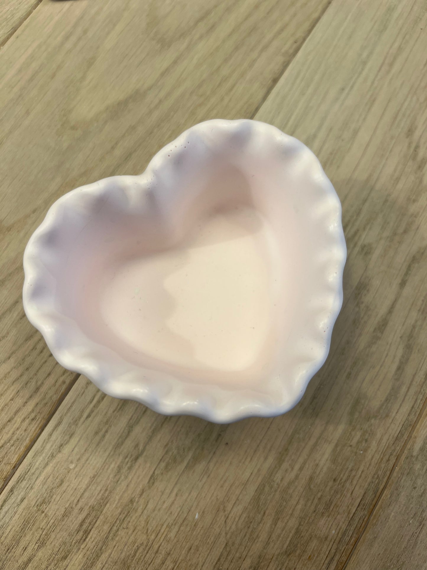 Wave Heart Stoneware Dish