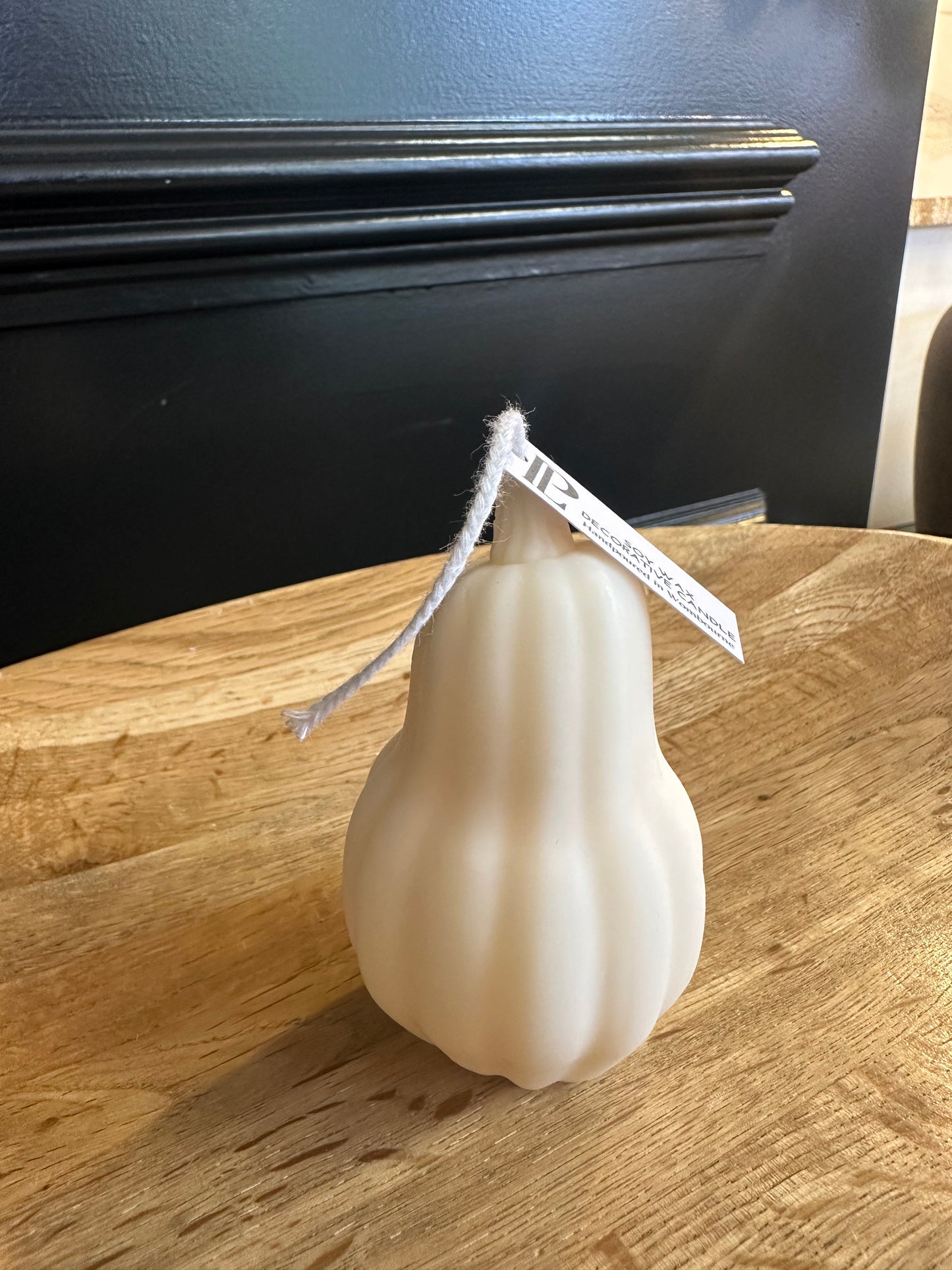 Small Squash Pumpkin Candle