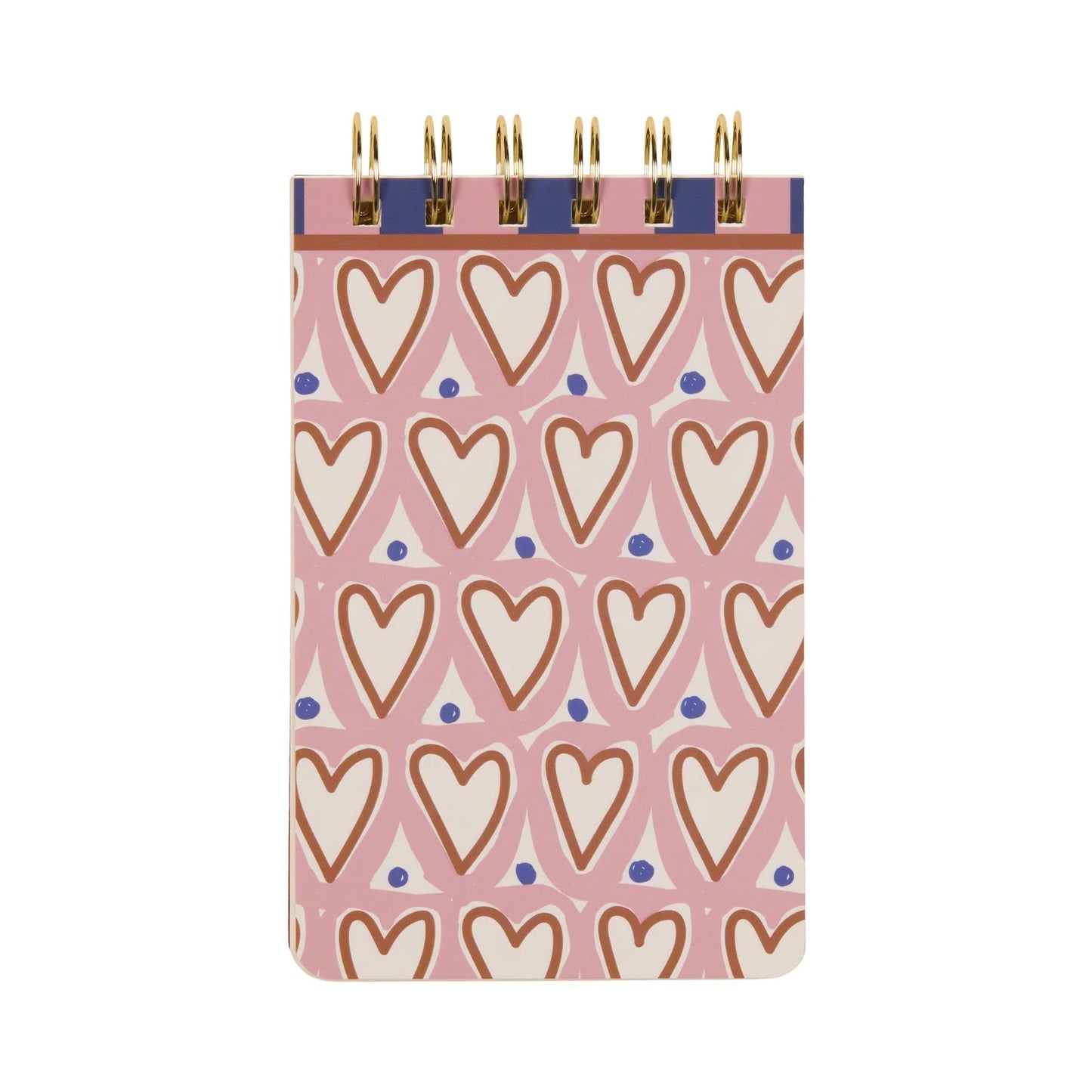 A Dopo Hearts Twin Wire Notepad