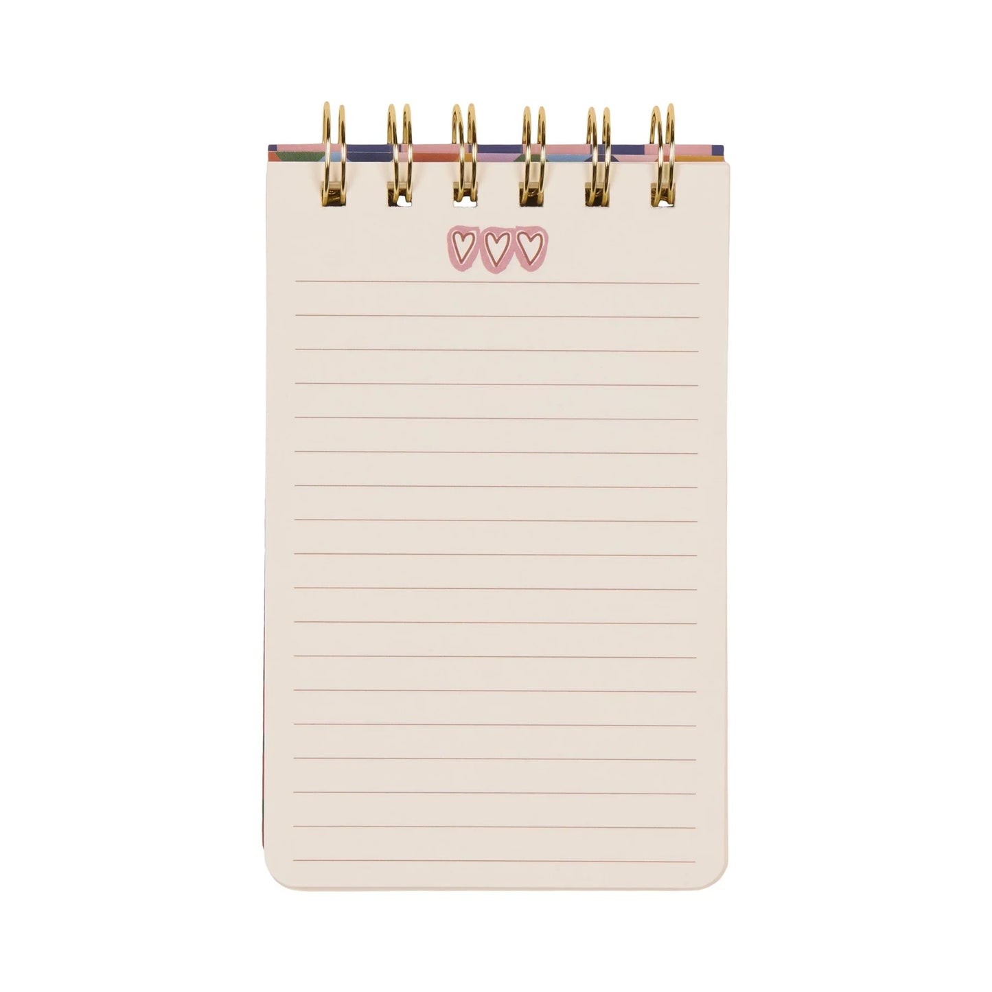 A Dopo Hearts Twin Wire Notepad