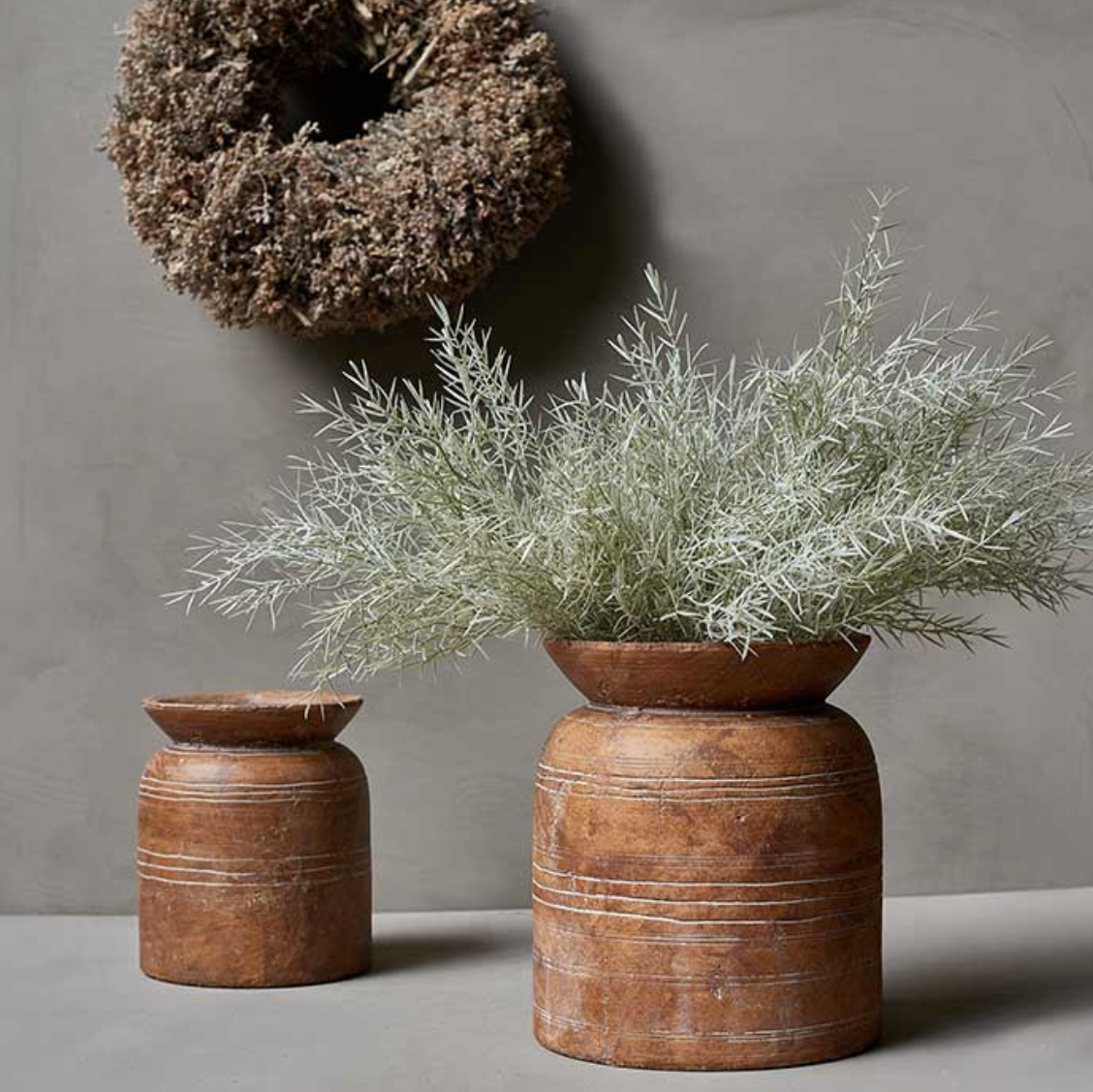 Rustic Brown Vase