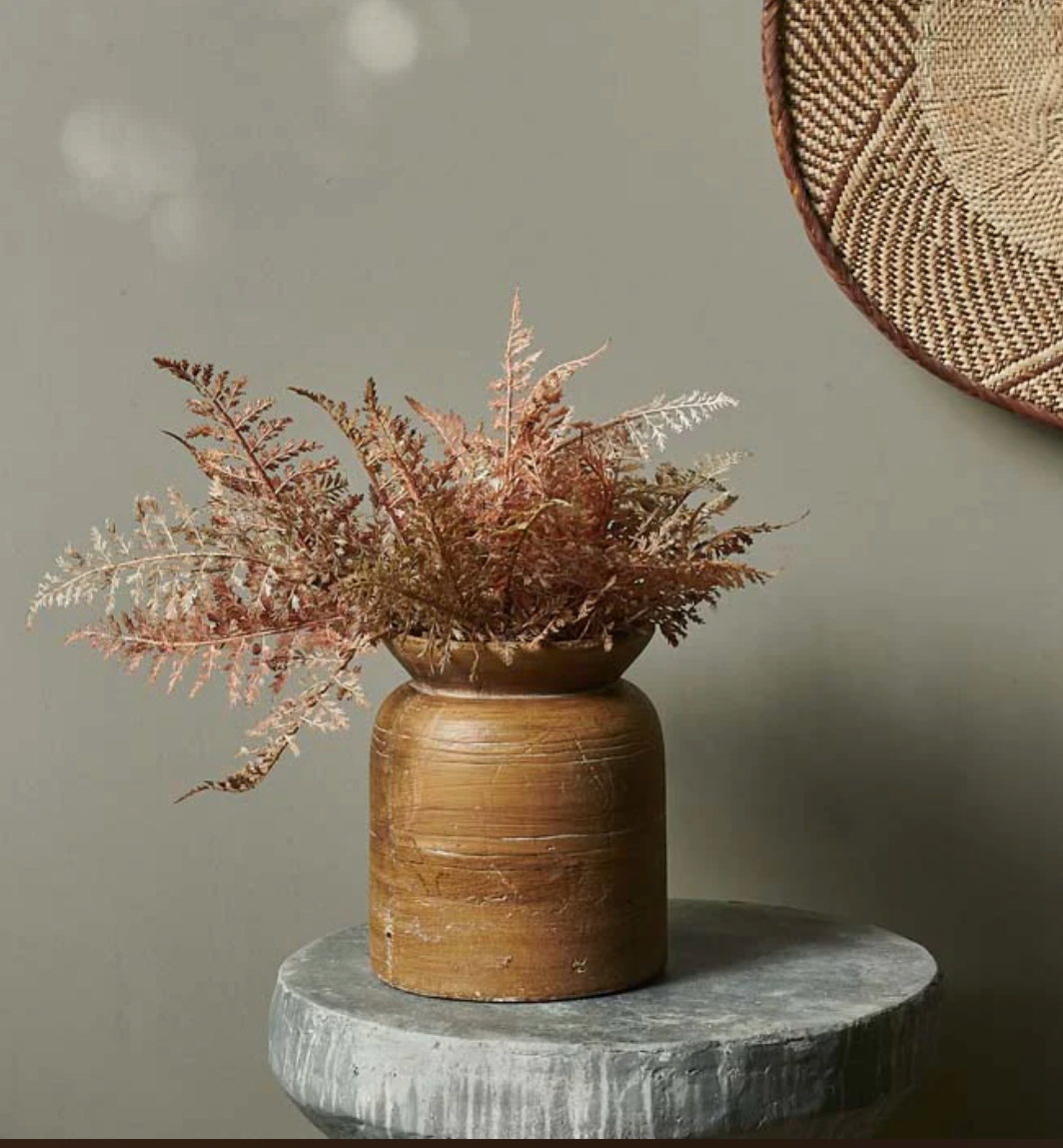 Rustic Brown Vase