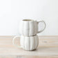 Speckled White Pumpkin Mug