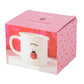 Love Bug Valentine's Day Mug with 3D Ladybug