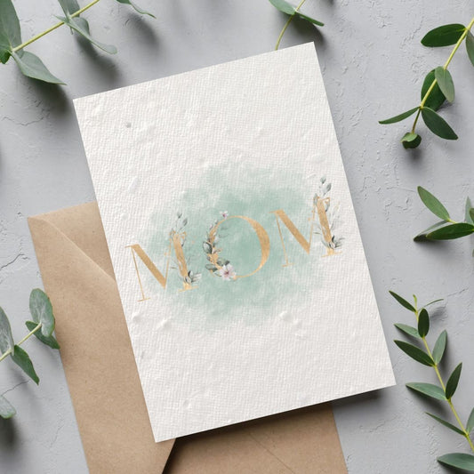 Mom Plantable Card