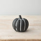 Black Cement Pumpkin Small