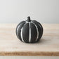 Black Cement Pumpkin Large