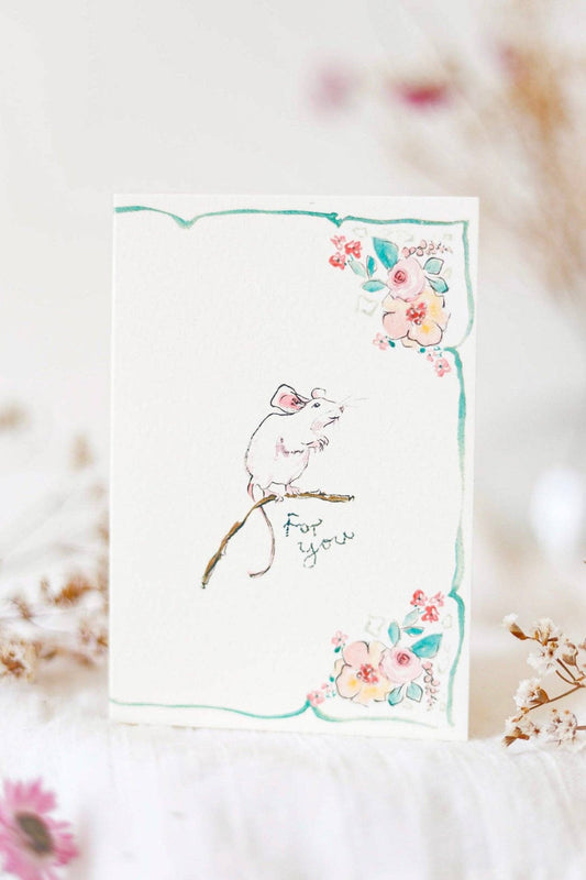 Little mouse for you card