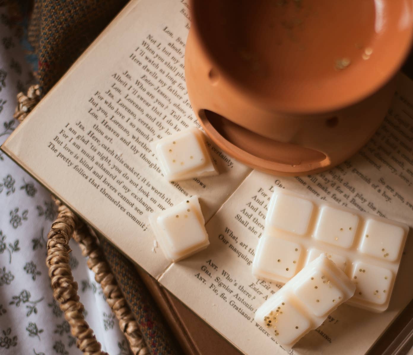 Lavender & Tonka Scented Snap Bar Wax Melt