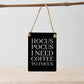 Hocus Pocus Mini Metal Sign