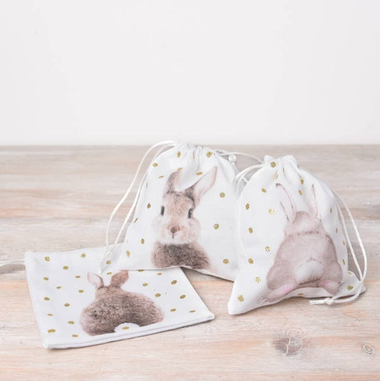 Bunny Drawstring Bag