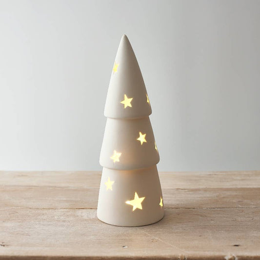 Star Ceramic Christmas Tree Large