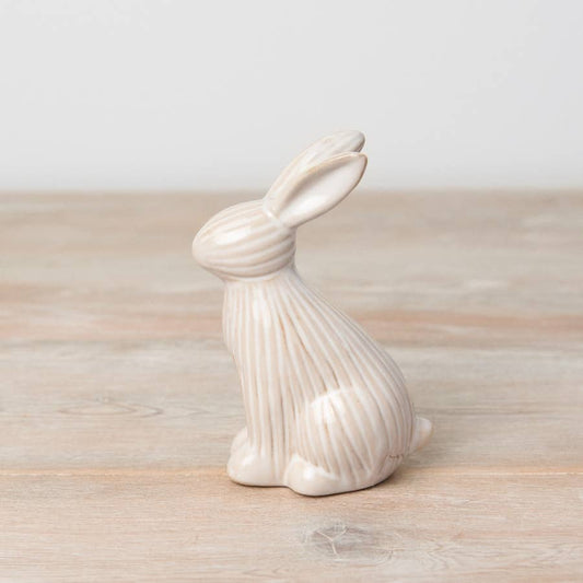 Ribbed Sitting Bunny