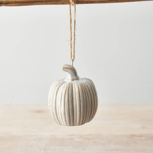 Natural Ceramic Pumpkin Hanger